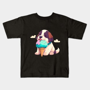 I LOVE ICE CREAM Kids T-Shirt